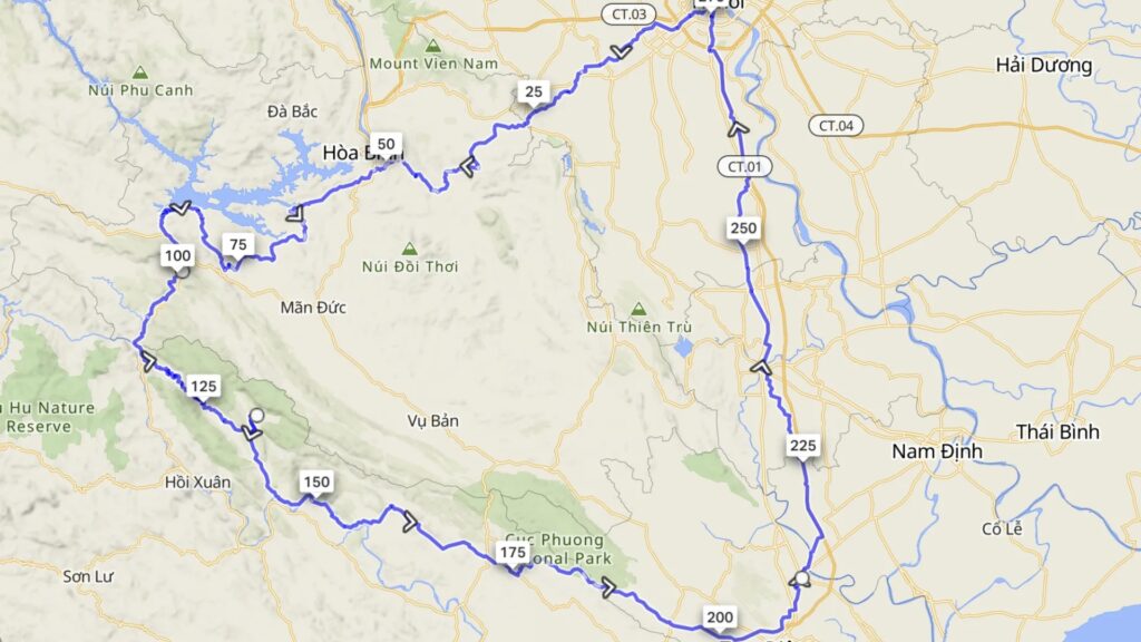 Hanoi – Mai Chau – Pu Luong – Ninh Binh – Hanoi